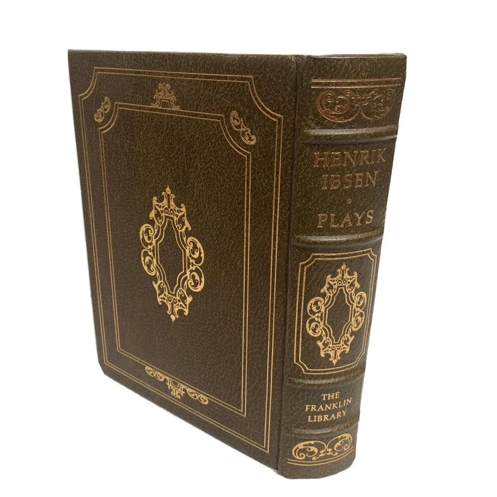 Anthology Of Plays By Ibsen 1977 Great Books Leather Bound Franklin Mint